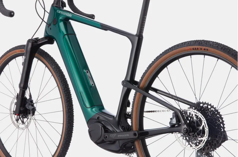  Cannondale Topstone Neo Carbon Lefty 1 eGravel Bike in Green-4